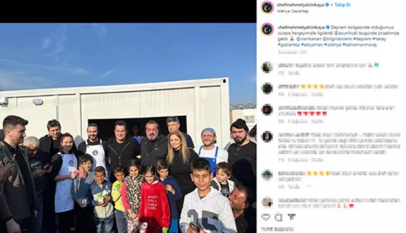 Acun Ilıcalı deprem bölgesinde...